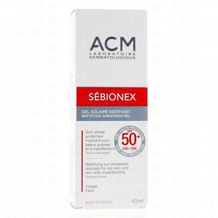 ACM Sebionex - Gel solaire matifiant tube 40 ml