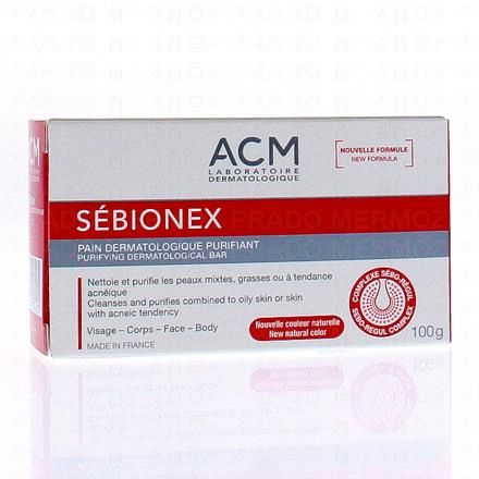 ACM Sebionex - Pain dermatologique purifiant 100g