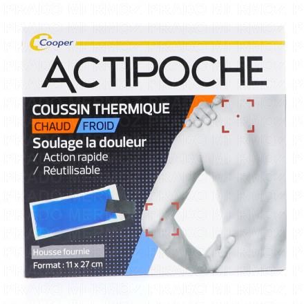 ACTIPOCHE Coussin Thermique Chaud Froid 11x27cm