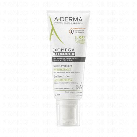 ADERMA Exomega Allergo - Baume émollient anti-grattage 200ml