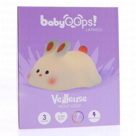 AGETI BABYOOPS Veilleuse Enfants lapinou