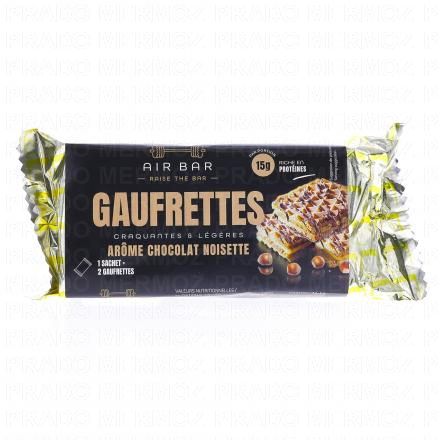 AIR BAR Gaufrettes Chocolat Noisette 41,1g