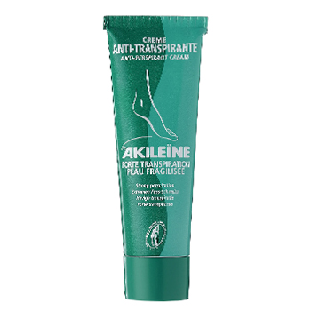 AKILEÏNE Vert - Crème anti-transpirante forte transpiration peau fragilisée