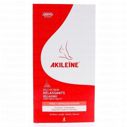 AKILEINE Rouge - Sels de bain Délassants 300g