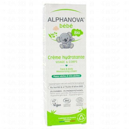 ALPHANOVA Bébé Crème hydratante Bio tube 75ml