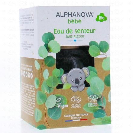 ALPHANOVA Bébé - Eau de senteur bio 50ml parfum 50ml
