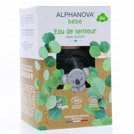 ALPHANOVA Bébé - Eau de senteur bio 50ml (parfum 50ml)