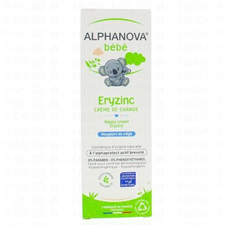 ALPHANOVA Bébé - Eryzinc Crème de change tube 75g