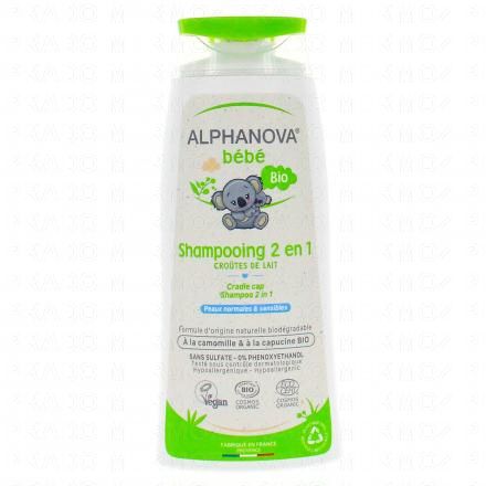 ALPHANOVA Bébé Shampooing 2en1 Bio Flacon 200ml