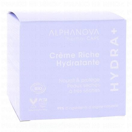 ALPHANOVA Thermal Care - Crème Riche Hydratante 50ml