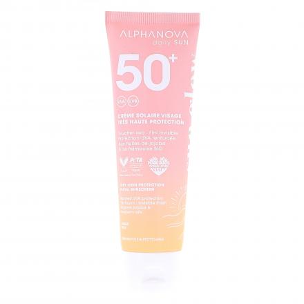 Daily Sun - Crème solaire visages SPF50+ bio 50ml