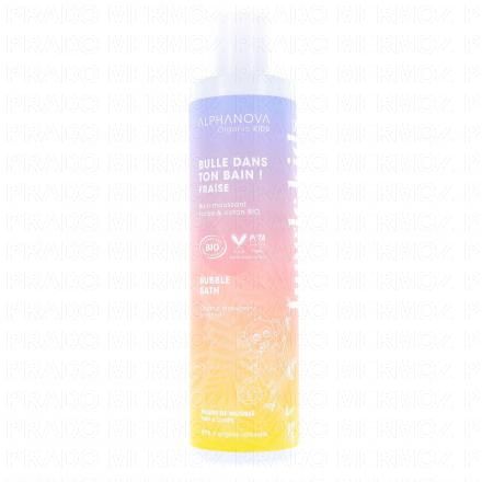 Kids - Bulle dans ton bain ! Bain moussant Fraise et Coton Bio 250ml 4