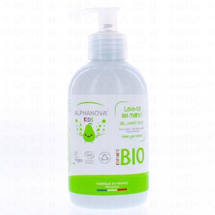 ALPHANOVA Kids - Gel lavant mains doux bio Poire Kiwi 250ml