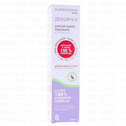 ALPHANOVA Kids - Zéropou Lotion traitante forte flacon 100 ml