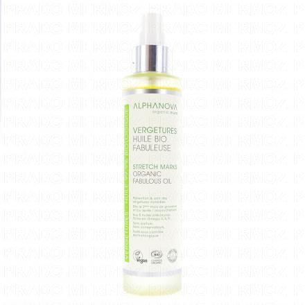 ALPHANOVA Santé - Huile vergetures fabuleuse bio flacon 100ml