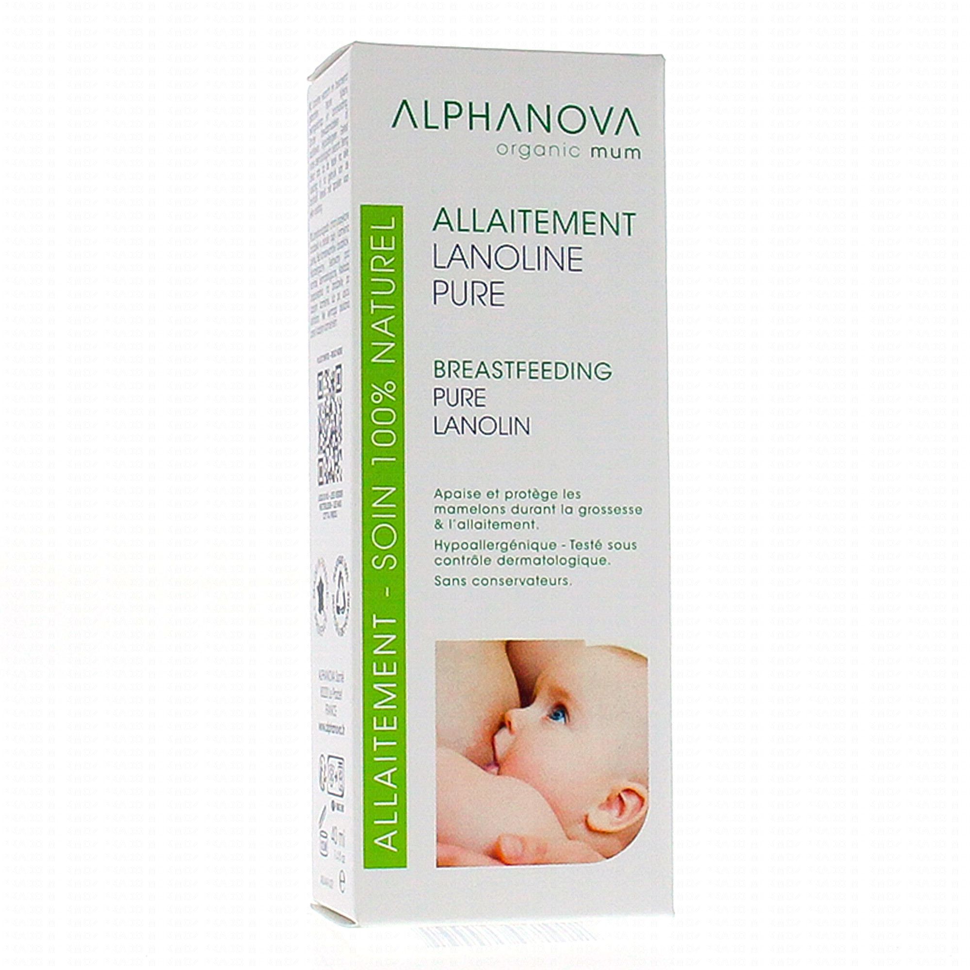 ALPHANOVA Santé - Lanoline pure Allaitement Tube 40ml - Parapharmacie Prado  Mermoz