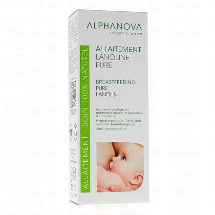 ALPHANOVA Santé - Lanoline pure Allaitement Tube 40ml