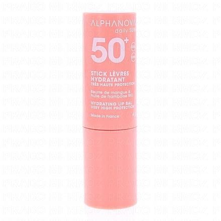 ALPHANOVA Daily sun - Stick Lèvres hydratant Bio 50+