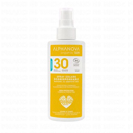 ALPHANOVA Organic Sun - Lait solaire bio SPF30 spray 125g