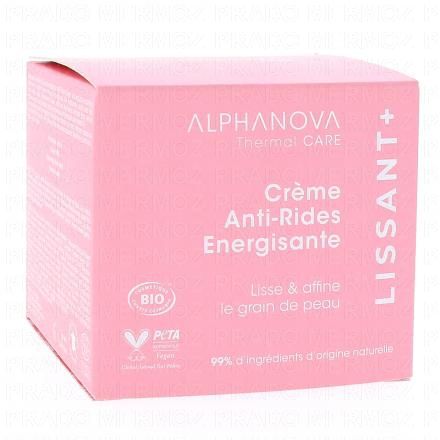 Thermal Care - Crème anti-rides énergisante lissant+ bio 50ml