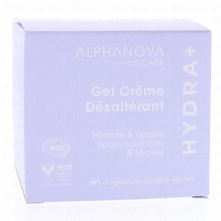 ALPHANOVA Thermal Care - Gel crème désaltérant hydra+ bio 50ml