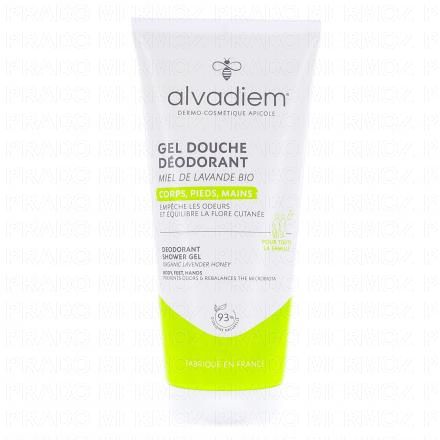 ALVADIEM Gel Douche Déodorant miel 200ml