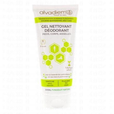 ALVADIEM Gel nettoyant déodorant tube 200 ml