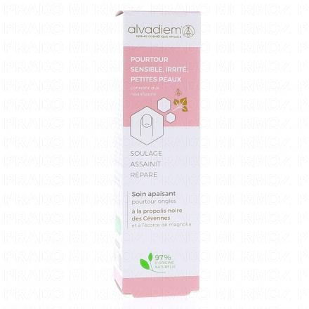 ALVADIEM Pourtour Ongle Sensible - Soin Apaisant 10 ml