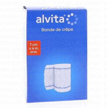 ALVITA Bande de crêpe 7cm x 4m