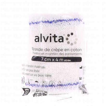 ALVITA Bande de crêpe 7cm x 4m