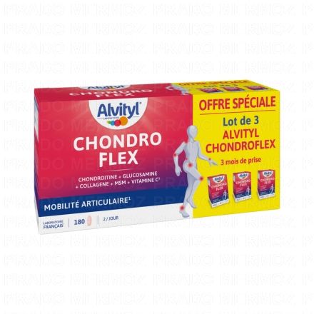 Bien-Etre Physique - Chondro Flex Mobilité Articulaire Lot de 3 Boites de 60 comprimés 4