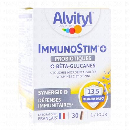 ALVITYL Immunité - ImmunoStim+ Probiotiques 30 gélules