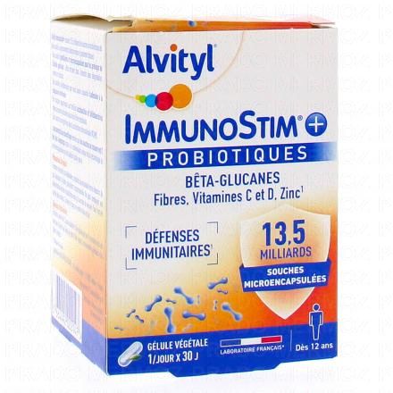 ALVITYL Résistance - Immunostim Défenses de l'organisme 30 gélules