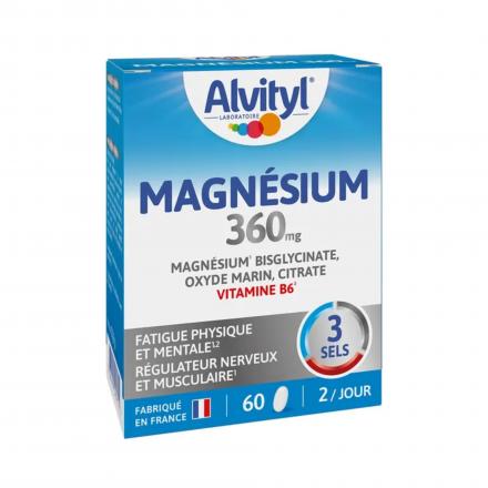 ALVITYL Magn&eacute;sium 360mg x60 g&eacute;lules