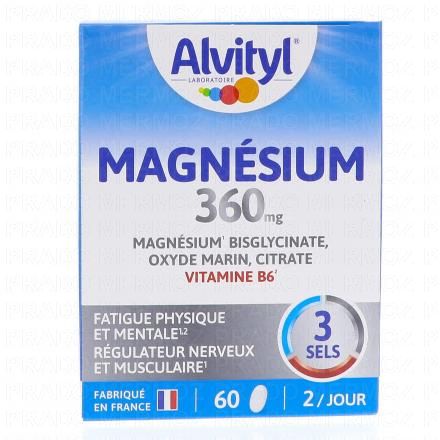 ALVITYL Magnésium 360mg x60 gélules