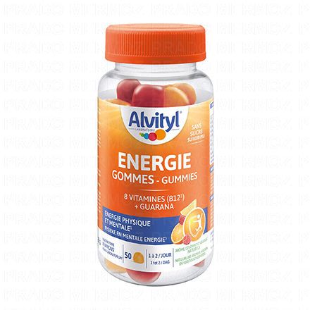Vitalité - Energie Goût orange citron framboise x50 gommes 6