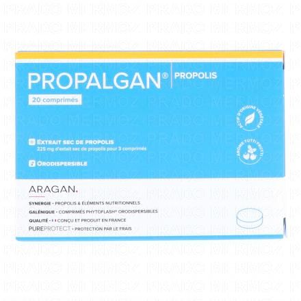 ARAGAN PureProtect - Propalgan propolis arôme tutti frutti