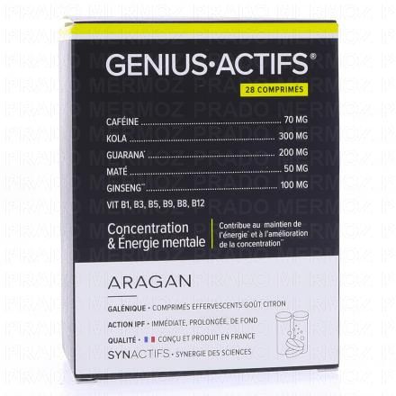 Synactifs - Genius Actifs 30 comprimés
