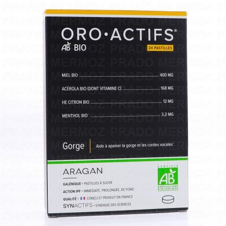 Synactifs - Oro.Actifs N.G.T 24 pastilles Bio