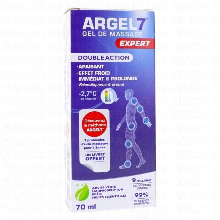 ARGEL7 Gel de Massage Expert Double Action 70 ml