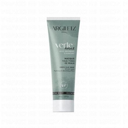 ARGILETZ Argile Verte - Masque visage tous types de peaux 150ml