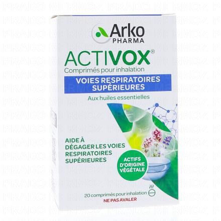 ARKOPHARMA Activox pour inhalation boîte de 20 comprimés