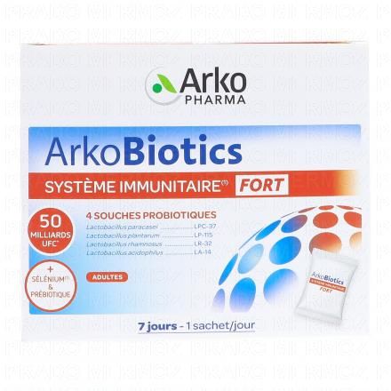 ARKOPHARMA ArkoBiotics Système Immunitaire Fort (7 sachets)