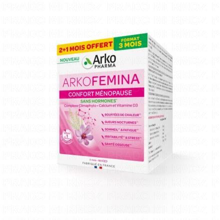 ARKOPHARMA ArkoFemina - Confort Ménopause x180 gélules (3 mois)