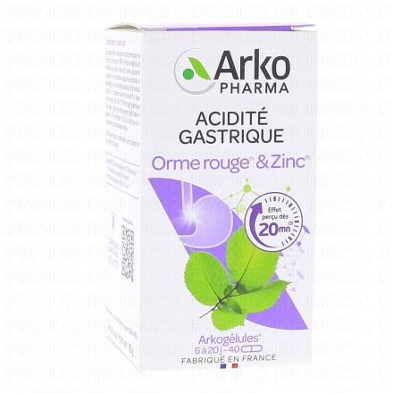 ARKOPHARMA Arkogélules - Acidité Gastrique Orme rouge & Zinc x40 Gélules