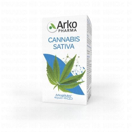 ARKOPHARMA Arkogélules - Cannabis Sativa 45 capsules