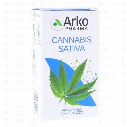 ARKOPHARMA Arkogélules - Cannabis Sativa 45 capsules