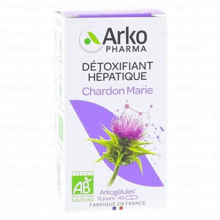 ARKOPHARMA Arkogelules - Chardon Marie Bio 45 gélules