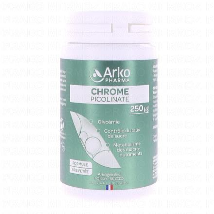 ARKOPHARMA Arkogélules - Chrome Picolinate x60 gélules