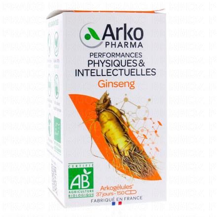 ARKOPHARMA Arkogélules - Ginseng 1560 mg de racine Bio (150 gélules)